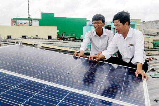 Ứng dụng hệ thống điện

năng lượng mặt trời-

giải pháp tiết kiệm điện tối ưu