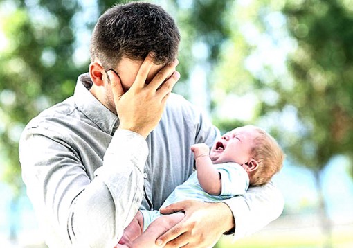 Nam giới cũng dễ trầm cảm

sau sinh như phụ nữ