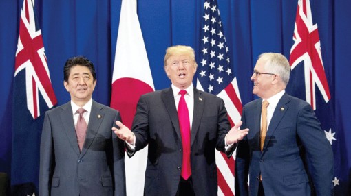 Mỹ “bắt tay” đồng minh tăng cường ảnh hưởng tại châu Á