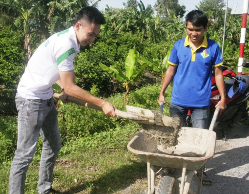 “Thủ lĩnh” sinh viên đam mê tình nguyện