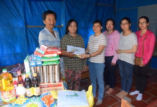 Giúp gia đình ông Võ Văn Thành vượt qua khó khăn