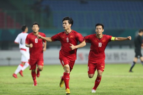 Công Phượng ghi bàn phút 88, Olympic Việt Nam vào tứ kết