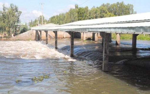 Dự kiến xả đập Tha La - Trà Sư vào ngày 3-9