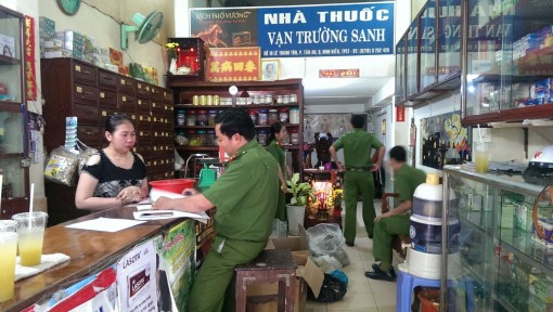 Kiểm tra hai cơ sở sản xuất thuốc đông y không có giấy phép