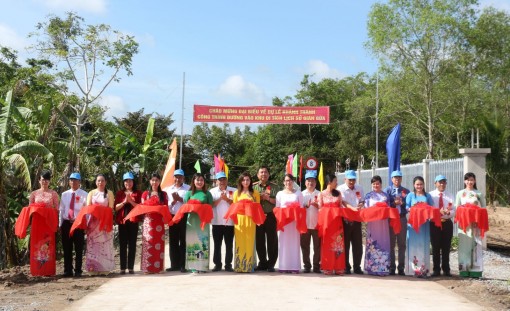 Khánh thành tuyến đường nối Quốc lộ 61c vào khu di tích lịch sử Giàn Gừa