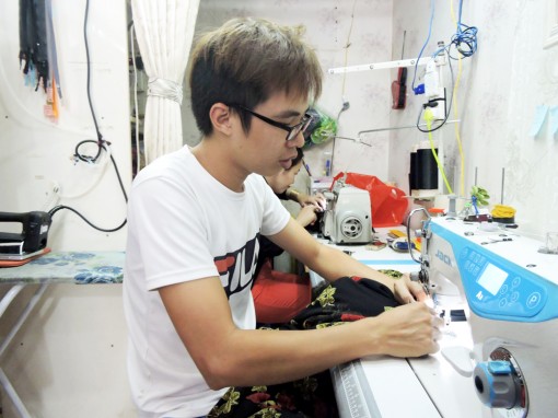 Thành công với nghề may