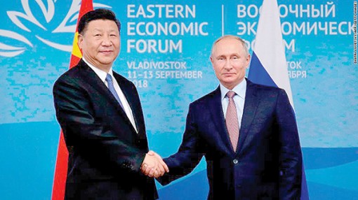 Nga - Trung bắt tay đối phó Mỹ?