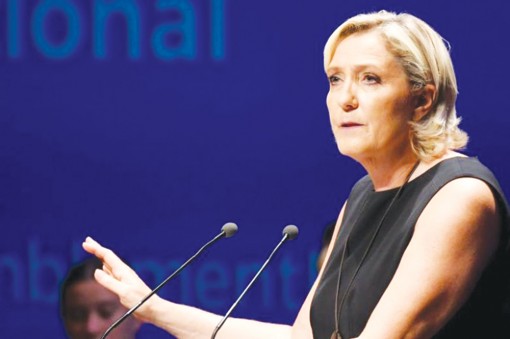 Bà Le Pen kêu gọi phe cực hữu đoàn kết
