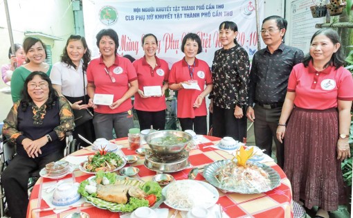 Chỗ dựa tinh thần của phụ nữ khuyết tật