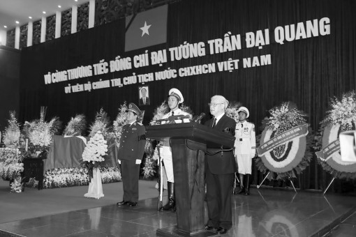 Cử hành trọng thể Lễ truy điệu và Lễ an táng Chủ tịch nước Trần Đại Quang