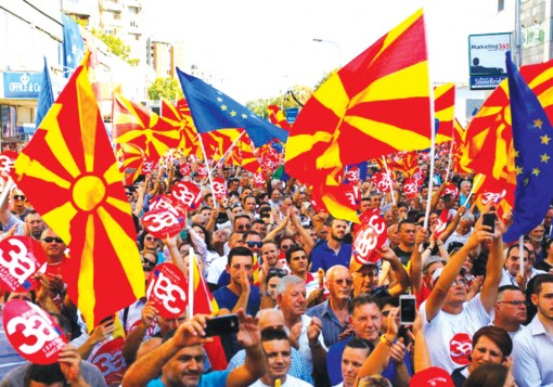 Macedonia khủng hoảng chính trị do đổi tên nước