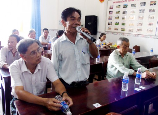 Lắng nghe, giải quyết bức xúc của dân