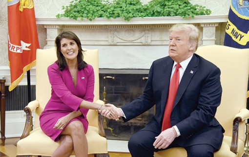 Xung quanh việc Đại sứ Mỹ tại LHQ

bất ngờ từ chức