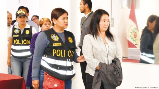 Thủ lĩnh phe đối lập Peru bị bắt