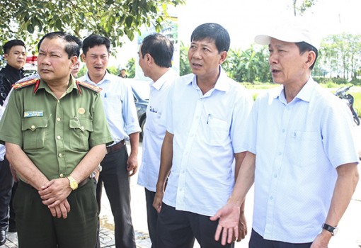 Lãnh đạo TP Cần Thơ thăm bé gái bị tai nạn điện ở Công viên bến Ninh Kiều, khảo sát hiện trường vụ cháy ở Thốt Nốt