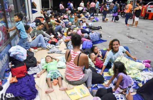 Honduras, Guatemala 
tìm cách ngăn đoàn người di cư sang Mỹ