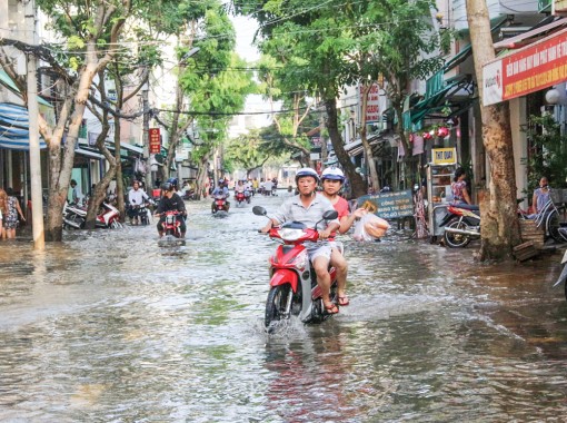 Triều cường Rằm tháng 9 âm lịch bắt đầu lên cao