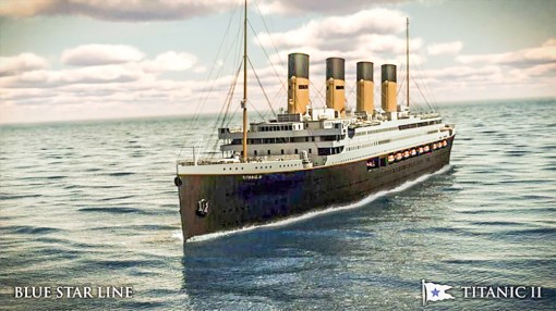 Titanic II sẽ rẽ sóng lần đầu vào năm 2022