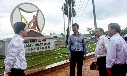 Sẵn sàng cho Lễ Công bố Khu công nghiệp Hữu nghị Việt Nam - Nhật Bản