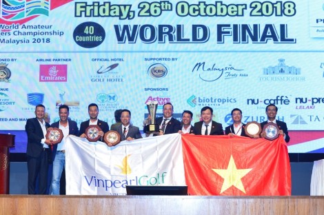 Những khoảnh khắc làm nên kỳ tích vô địch WAGC thế giới của đội tuyển golf Việt Nam