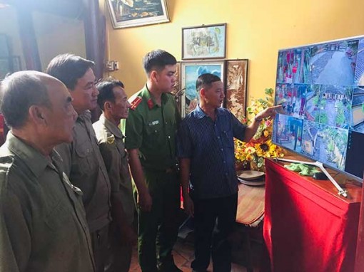 Xã hội hóa 50 triệu đồng lắp camera an ninh tại Đình Bình Thủy