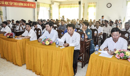 Thực hiện nghiêm túc việc sắp xếp cán bộ hoạt động không chuyên trách