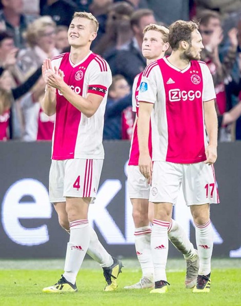 Ajax Amsterdam - Gập ghềnh đường trở lại vinh quang