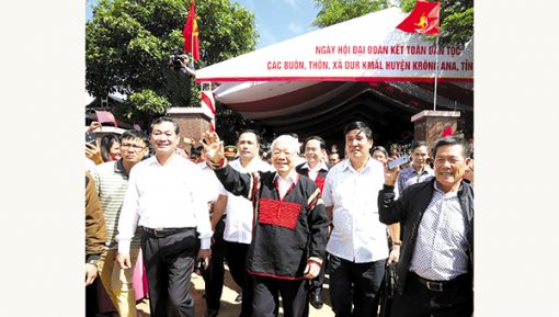 Muốn có được sức mạnh đoàn kết, Mặt trận phải hoạt động cho thật tốt