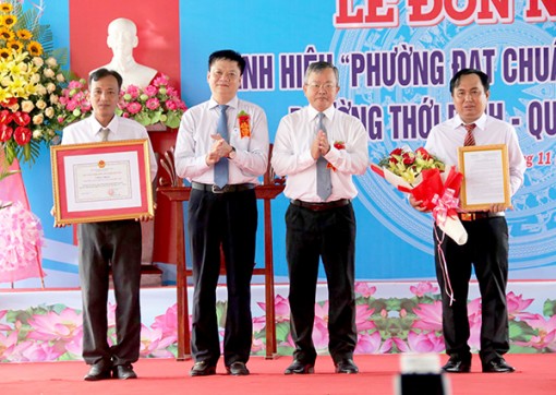 Phường Thới Bình đạt chuẩn danh hiệu Phường Văn minh đô thị