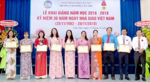 Trường Cao đẳng Cần Thơ khai giảng năm học mới