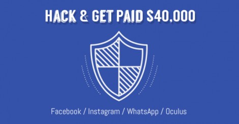 Facebook treo thưởng 40.000 USD cho ai tìm ra lỗ hổng bảo mật