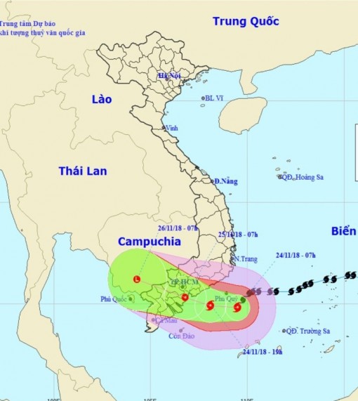 TP Cần Thơ tập trung nhiều phương án ứng phó hoàn lưu cơn bão số 9