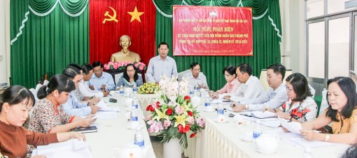 Mặt trận tham gia xây dựng chính quyền vững mạnh