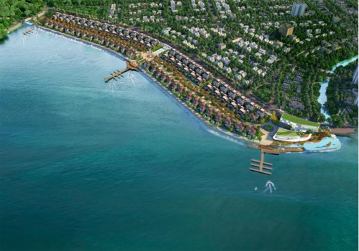 Xuất hiện biệt thự biển đẳng cấp đầu tiên tại Vịnh Hà Tiên