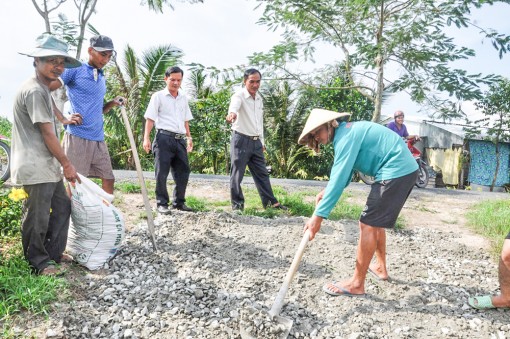 Tinh gọn đội ngũ cán bộ không chuyên trách