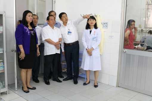 Đồng chí Bí thư Thành ủy làm việc với Bệnh viện Tim mạch TP Cần Thơ