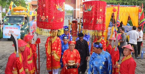 Khai hội Kỳ Yên Thượng Điền Đình Thần Tân An