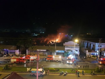 Vụ cháy ở Công ty Kim Ngọc Long không có thiệt hại về người
