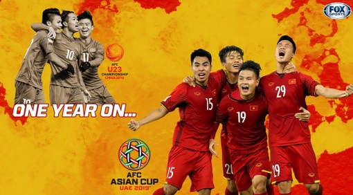 Bóng đá Việt Nam đã có một năm huy hoàng