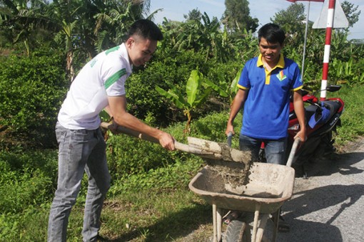 Tuổi trẻ Cái Răng thực hiện 209 công trình, phần việc