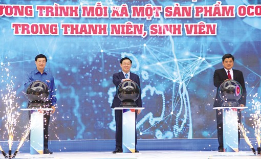 Tăng cường phổ biến, tuyên truyền

khởi nghiệp từ chương trình Mỗi xã

một sản phẩm trong thanh niên, sinh viên