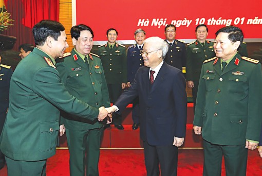 Xây dựng hình ảnh “Bộ đội Cụ Hồ” thời kỳ mới để xây dựng
quân đội chính quy, tinh nhuệ, hiện đại