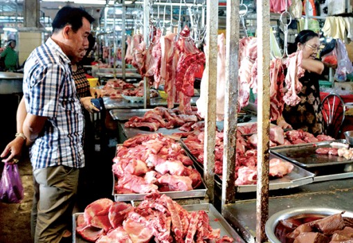 Không lo thiếu nguồn cung thịt heo dịp Tết