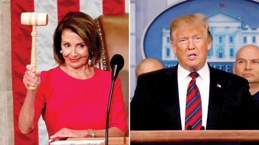 Ông Trump “đấu” bà Pelosi