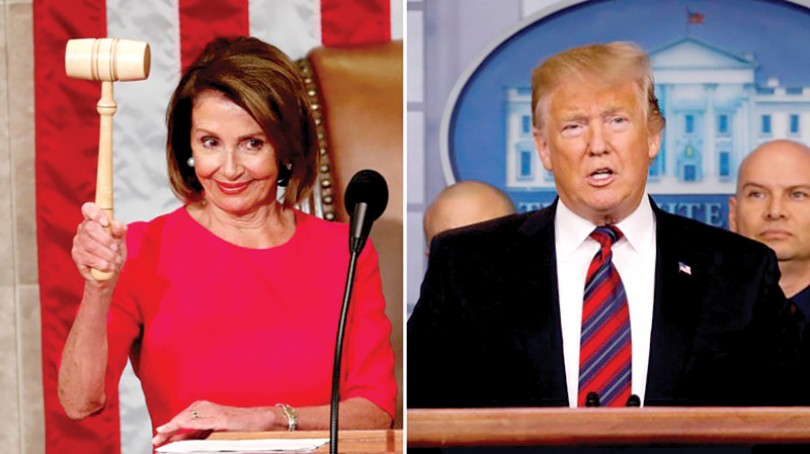 Ông Trump “đấu” bà Pelosi Ông Trump “đấu” bà Pelosi