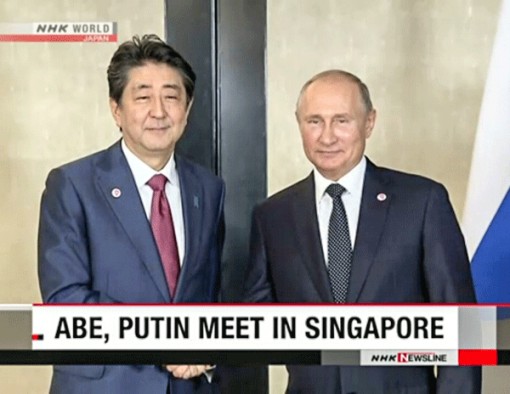 Nhật thúc đẩy hiệp ước hòa bình với Nga