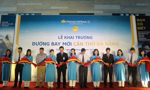 Vietnam Airlines khai trương đường bay Cần Thơ - Đà Nẵng