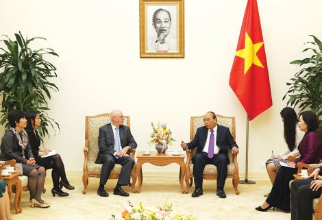 Thủ tướng Nguyễn Xuân Phúc tiếp Trưởng Đại diện IMF tại Việt Nam