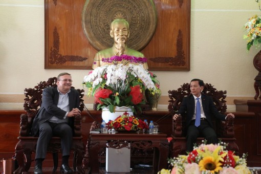 Lãnh đạo thành phố tiếp đại sứ Hungari tại Việt Nam