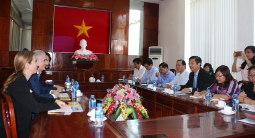 Lãnh đạo thành phố làm việc với Phòng Thương mại Ý tại Việt Nam